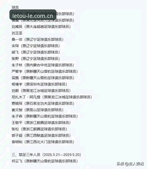 足协禁足令深度分析：终身禁赛vs五年禁赛，中国足球反腐风暴如何重塑行业生态？